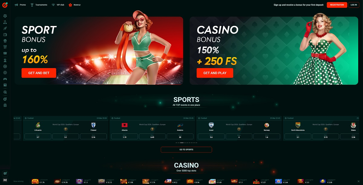 Игровые слоты в Pinco Casino